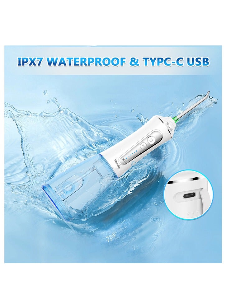 Youtrico Youtrico 2023 upgraded whitening water floss  portable and rechargeable  gentle teeth whitening IPX7 waterproof  - Image 3