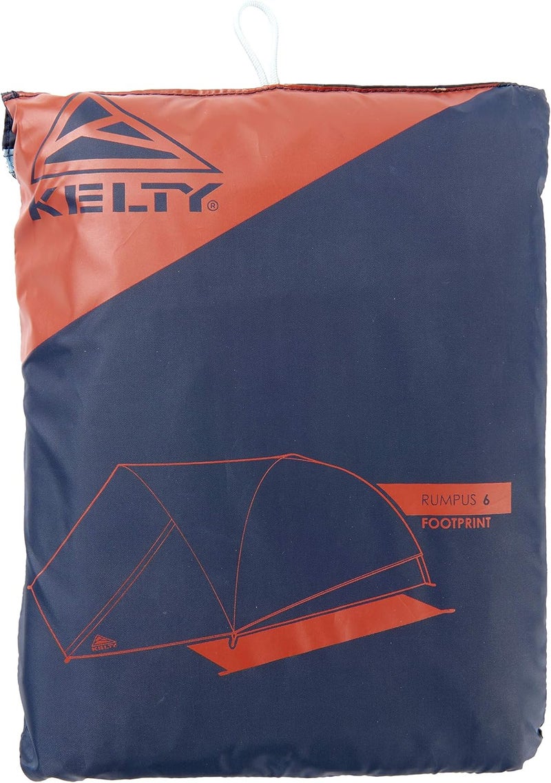 Kelty 6 Person Freestanding Rumpus Tent Footprint for Camping, Car Camping, Festivals and Family - Image 1