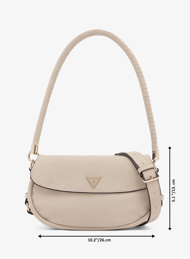 GUESS Danya Flap Over Shoulder Bag - Image 5