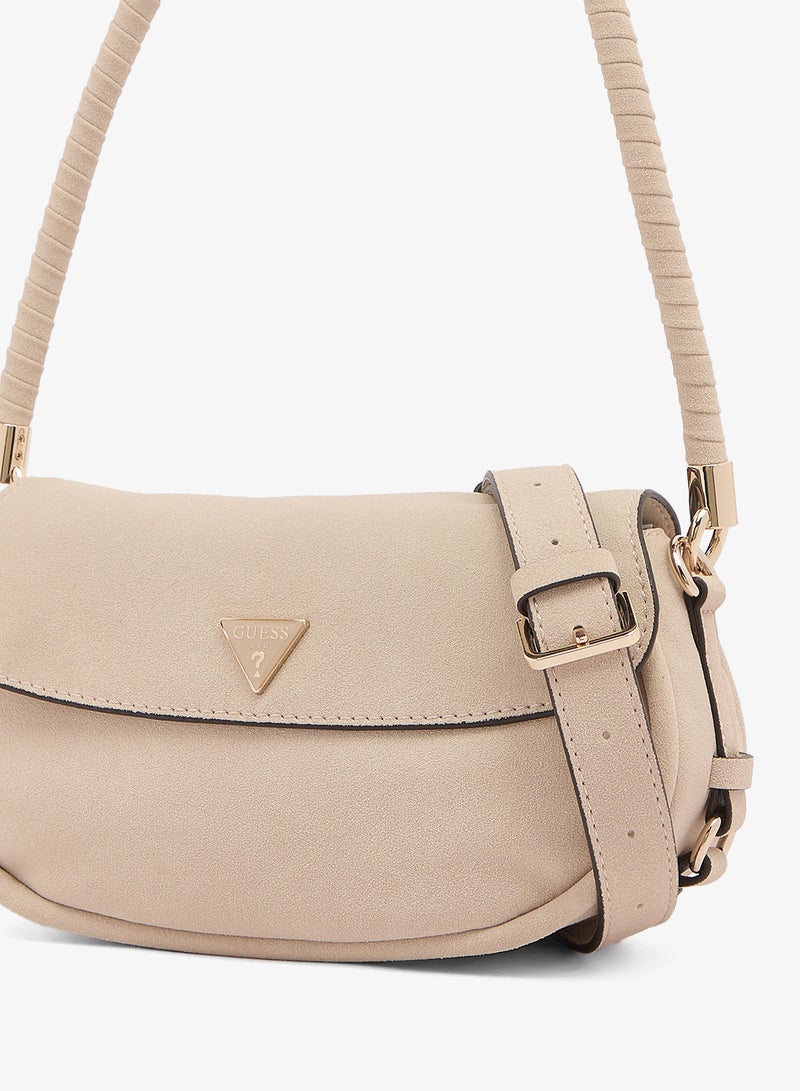 GUESS Danya Flap Over Shoulder Bag - Image 3