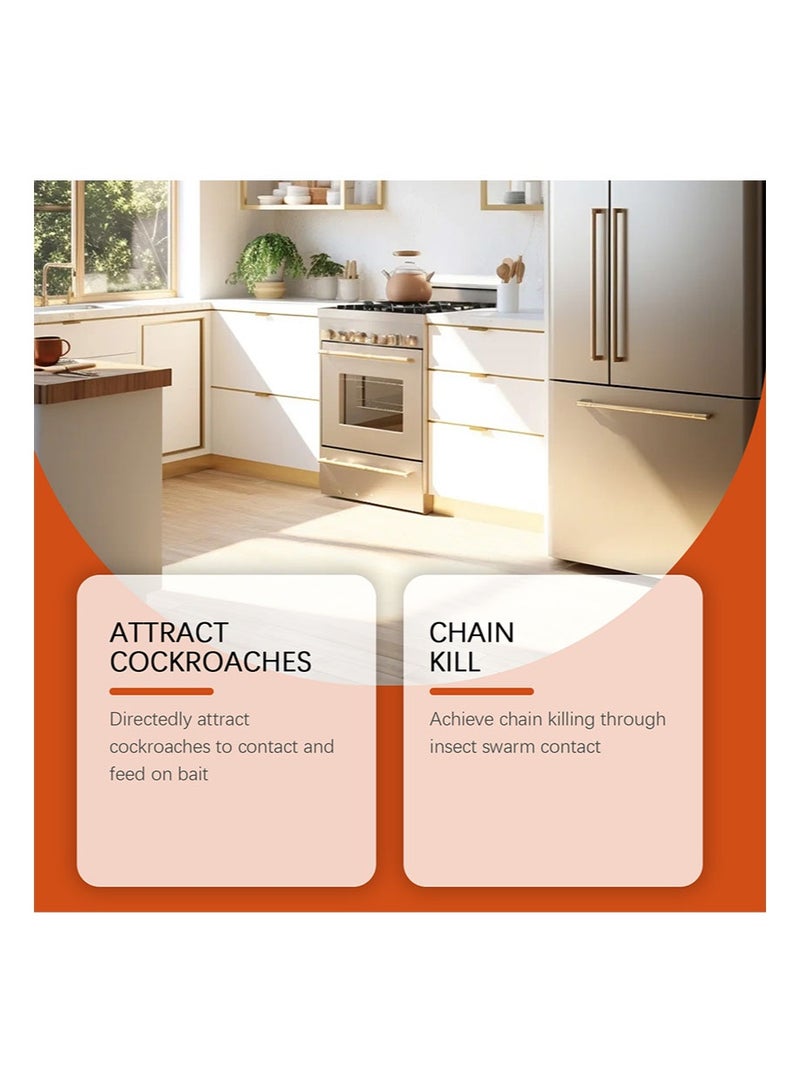 MOONSPRY Pest Control Gel Bait，Specially For Cockroaches And Ants，Long Lasting Insect Repellent，Moisture Proof And Mildew Proof，Suitable For Gaps And Corners In Kitchens And Bathrooms，Environmentally Friendly Bait Glue（10g） - Image 3