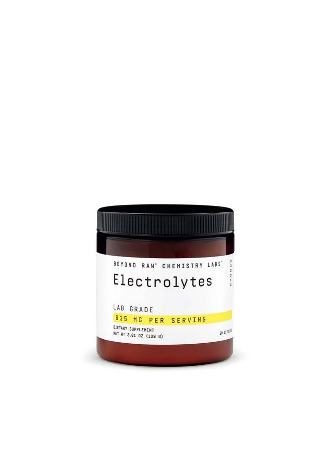 BEYOND RAW BEYOND RAW Chemistry Labs Electrolytes Powder | Lab Grade, Gluten Free, Sugar Free Electrolyte Drink Mix | Supports Performance and Hydration | 30 Servings  - Image 1