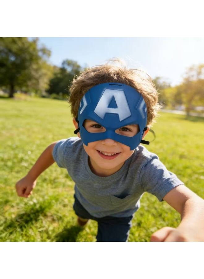 3 قطع قناع بطل خارق للأطفال، أزياء بطل خارق لحفلات أعياد ميلاد الأطفال، هدايا ألعاب للأولاد لحفلات الهالوين التنكرية - Image 3
