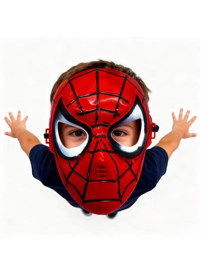 3 قطع قناع بطل خارق للأطفال، أزياء بطل خارق لحفلات أعياد ميلاد الأطفال، هدايا ألعاب للأولاد لحفلات الهالوين التنكرية - Image 2