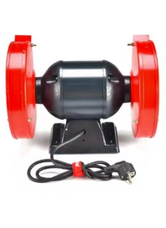 makute Heavy Duty 150mm Bench Grinder, 370W Power, 3000 RPM, Dual Voltage 230/110V - Ideal for Sharpening, Grinding, and Polishing, SIST150  - Image 2