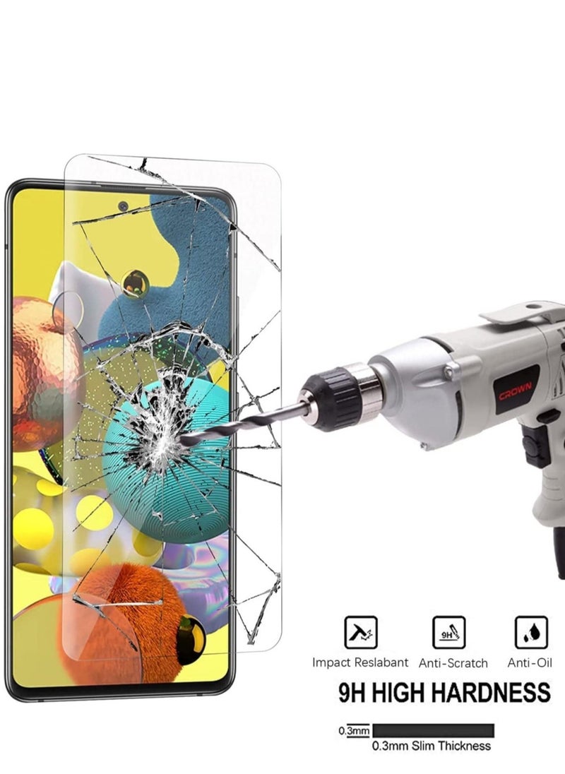 Raxoom [1+2] Case for Samsung Galaxy A23 4G with Tempered Glass Screen Protector (2 Pcs) Clear Gradient Soft TPU Bumper Slim Shockproof Protective Cover (Galaxy A23 4G, Clear) - Image 5