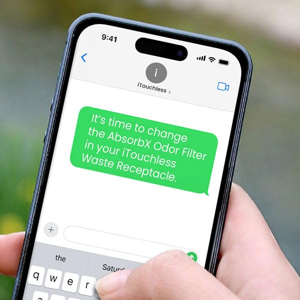 iTouchless Official Trash Can Deodorizer AbsorbX 3-Pack All Natural Activated Charcoal Odor Absorber Stops Garbage Smells, Compost Bin Filter Air Freshener for 8 Gal & Larger Trashcan with Compartment - Image 5