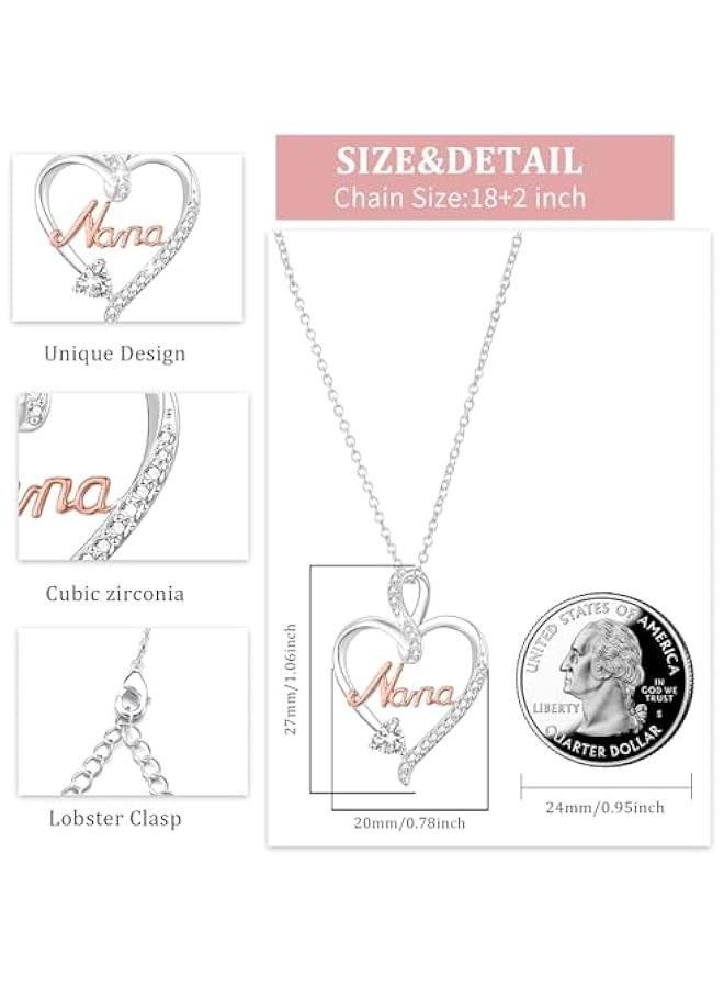 Women's Heart Infinity Pendant Necklace - Red Metal Classic Style - Perfect for Women, Mothers, Daughters, Female Relatives, Loved Ones - Image 5