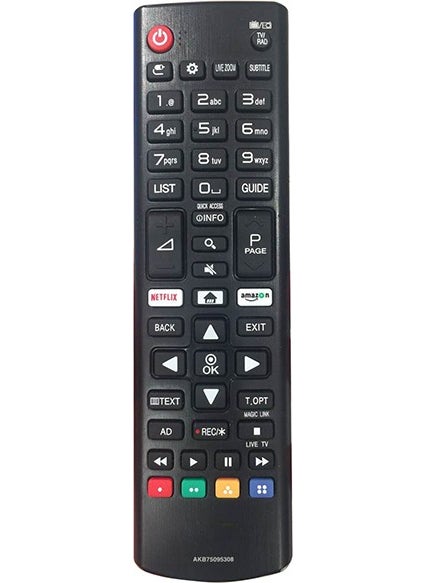 Weko Kl Lg Netflix-Amazon Button LCD-LED TV Remote (AKB75095308CAS65BN708)