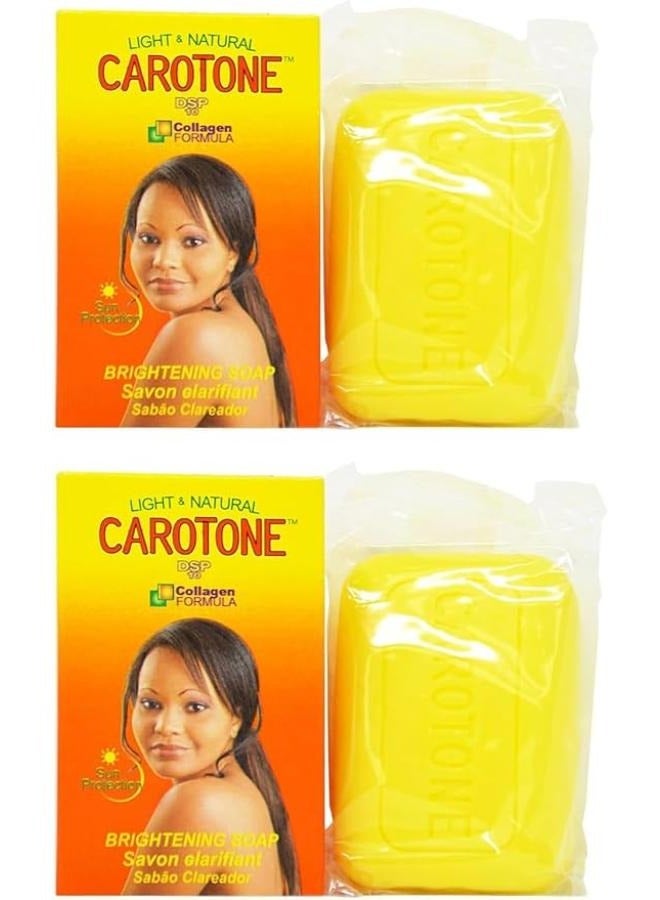 Carotone Pack of 2 Carotone Skin Lightening Treatment Brightening Soap 190 g