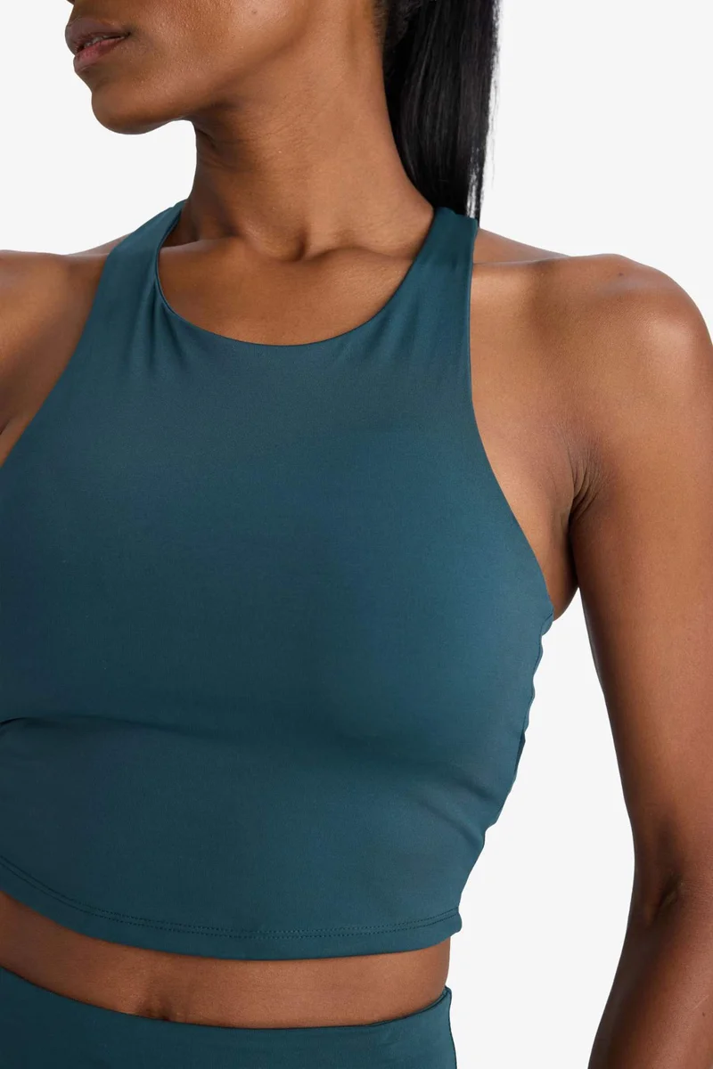 Defacto  DeFactoFit Padded Crew Neck Sports Bra for Women | Best Price UAE