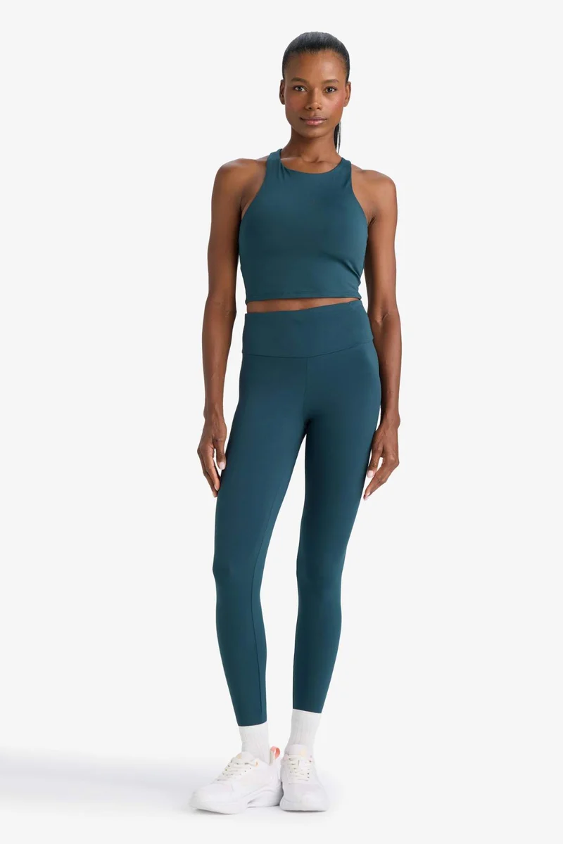 Defacto DeFactoFit Padded Crew Neck Sports Bra