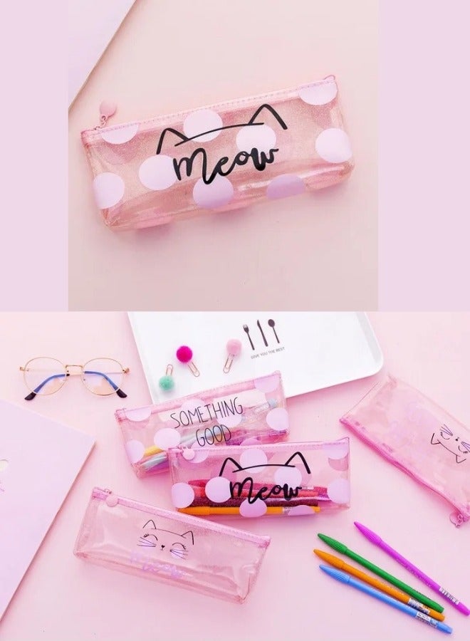 1 قطعه  حقيبة أقلام رصاص للوازم المدرسية حقيبة أدوات مكتبية متعدد الألوان - Image 3