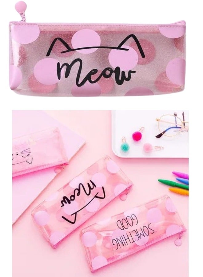 1 قطعه  حقيبة أقلام رصاص للوازم المدرسية حقيبة أدوات مكتبية متعدد الألوان - Image 2