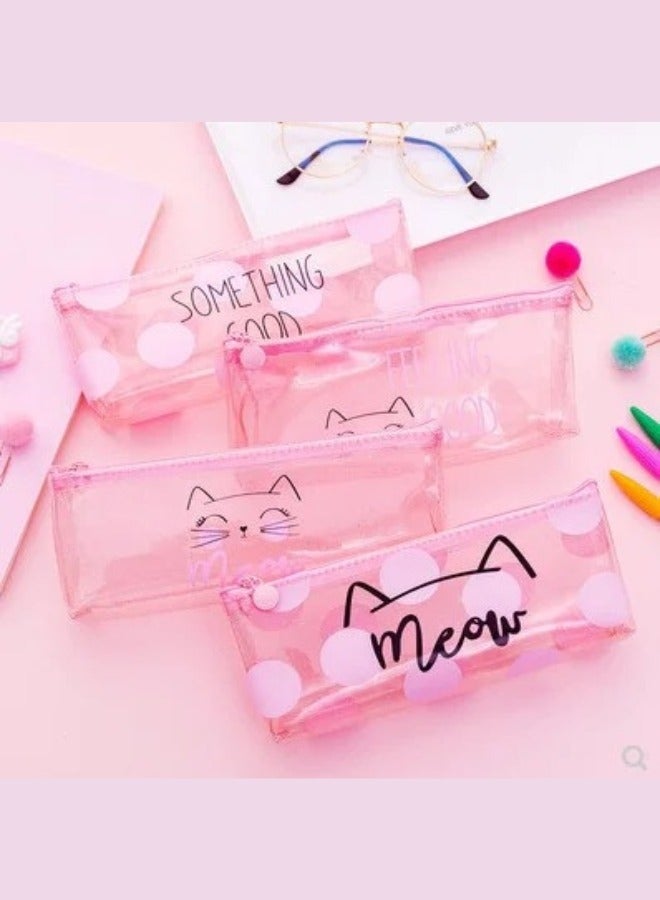 1 قطعه  حقيبة أقلام رصاص للوازم المدرسية حقيبة أدوات مكتبية متعدد الألوان - Image 4