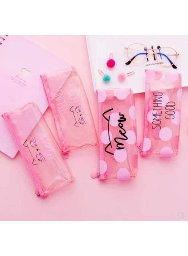 1 قطعه  حقيبة أقلام رصاص للوازم المدرسية حقيبة أدوات مكتبية متعدد الألوان - Image 5