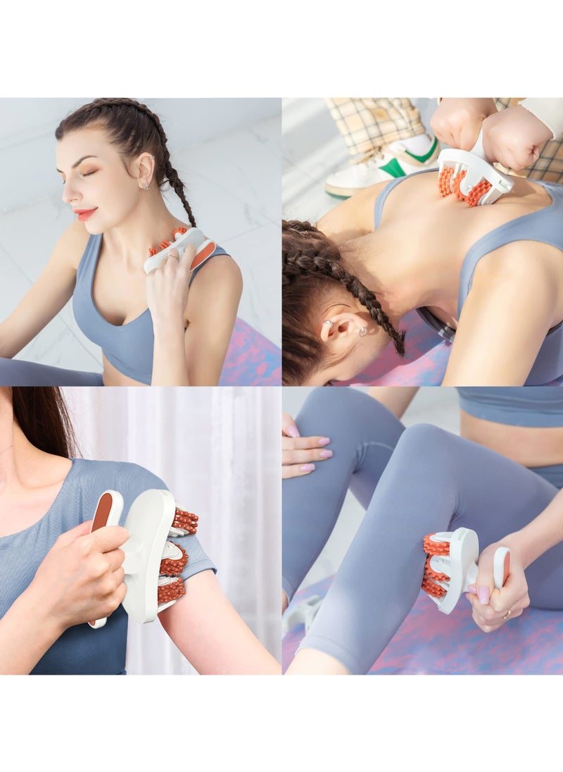 GNAFOTU Cellulite Massager, Manual Muscle Massager Roller Ring Multi-functional Detachable Leg Beautifier for Leg, Neck, Arm and Buttocks  - Image 4