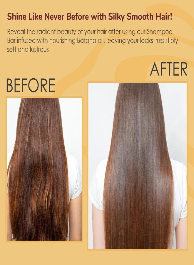 Relaxcation MADE IN USA Batana Oil Solid Shampoo Bar and Conditioner Bar for Hair Growth, Reduces Hair Loss, Hydrates Dry Hair, Improves Scalp Health Handcrafted in USA, Travel-Friendly - Image 5