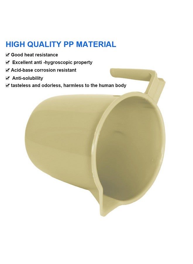 Kuber Industries Bathroom Mug | Plastic Bath Mug for Bathroom | Bath Mug | Mug for Bathroom | Mug for Toilet | Washroom Jug | 111 Bath Mug | 1 LTR | Pack of 2 | Multi - Image 4