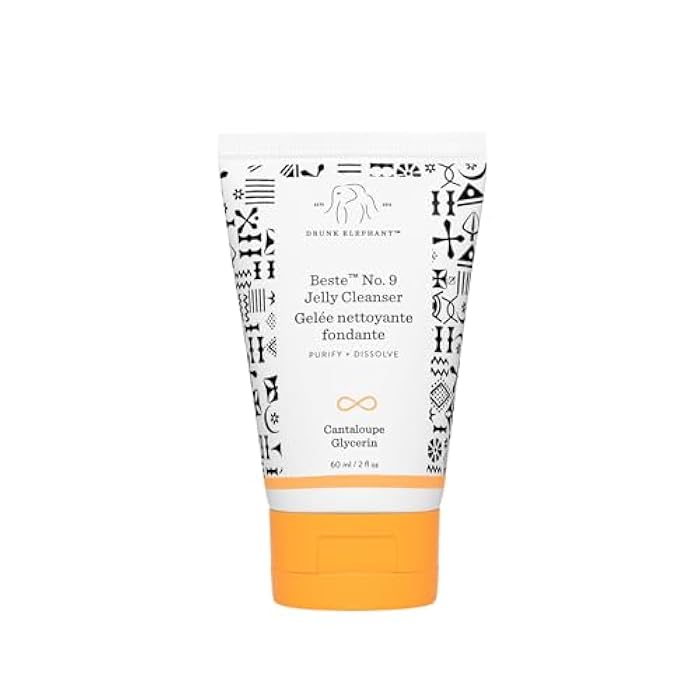 Drunk Elephant Beste No. 9 Jelly Cleanser - 60 ml/2 fl oz - Travel-Size Gel Face Wash - Clean Clinical Skincare - Cruelty-Free - Dermatologist-Tested - Free of Essential Oils, Silicones, and Fragrance - Image 1