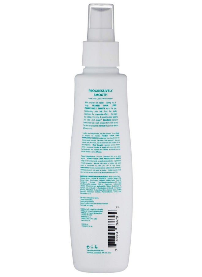 framesi - Color Lover Progressively Smooth Leave In Smoothing Spray, 6 Fl Oz, Leave In Conditioner, Color Treated Hair - Image 1