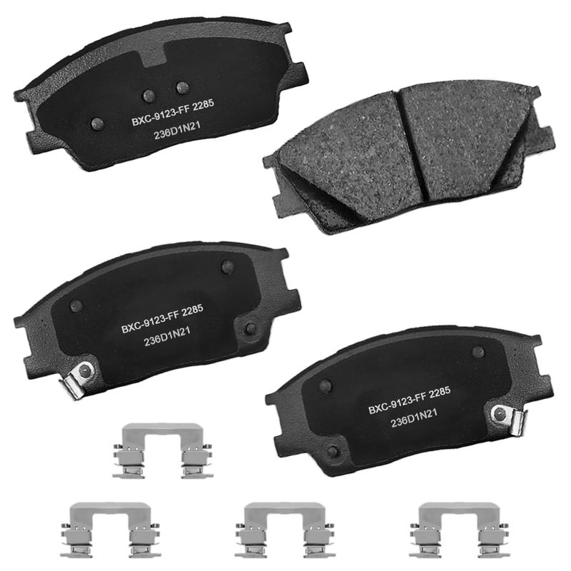 Bendix Premium SBC2285 Ceramic Front Brake Pads for Hyundai Venue 20242020 Kia Soul 20232020