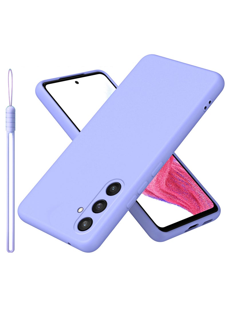 Color Fans Case for Samsung Galaxy S24 Plus Silicone Cover Soft Purple - Image 1