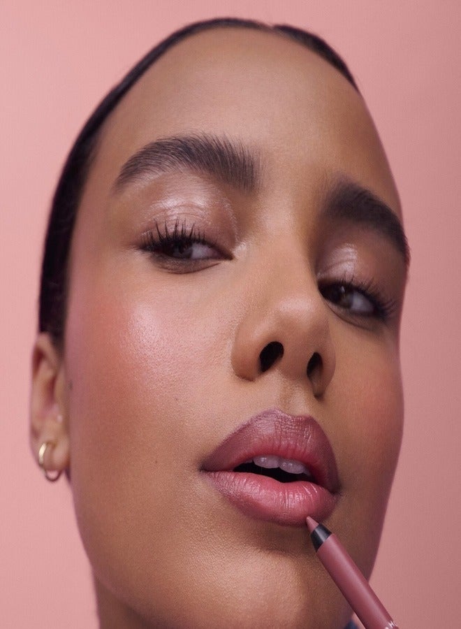 سيفورا مجموعة سيفورا - قلم تحديد شفاه ملون مقاوم للتحويل يدوم 8 ساعات - 01 بينك فروستينج - قلم تحديد شفاه دقيق مقاوم للماء باللون الوردي الناعم، 1.2 غرام - Image 3