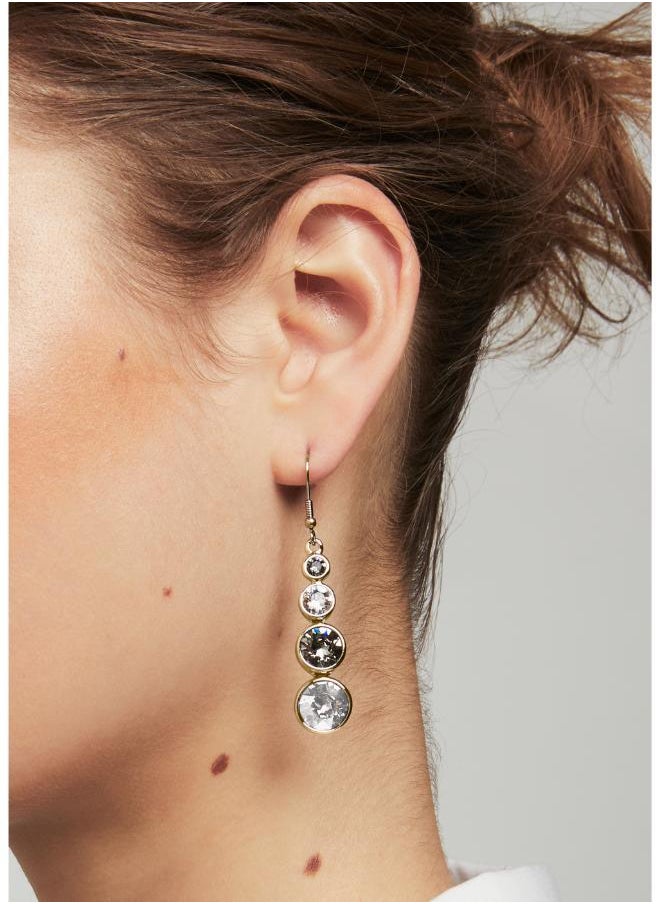 Karen Millen Crystal Teardrop Earrings  - Image 5