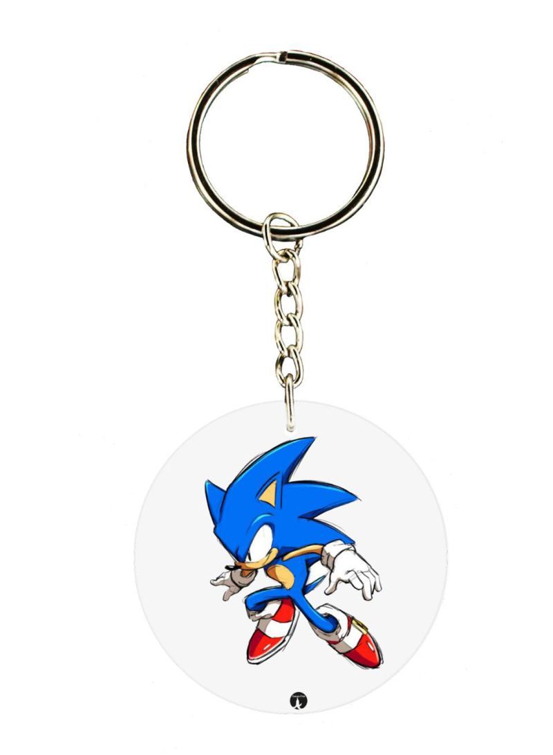 RKN Sonic Printed Keychain