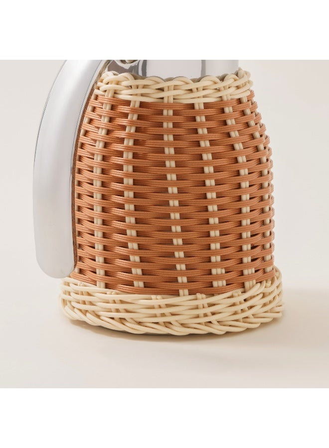 Dallaty Vacuum Flask 0.8L Rattan Brown - Image 3