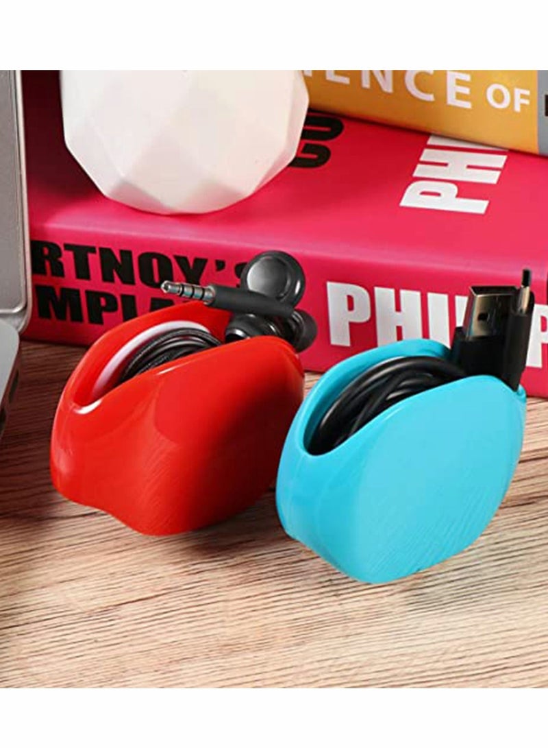 SYOSI Automatic Cable Winder, Organizer Cord Keeper Protector for Earphone Cable for Home, Office, School - Image 3