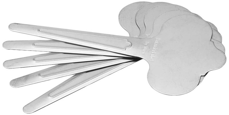Bosmere Wren Professional 6-1/2-Inch Stainless Steel Re-Usable Plant Labels, 12-Pack - Image 2