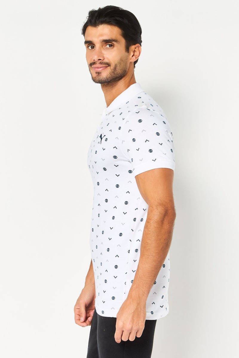 PUMA Men Slim Fit Short Sleeve Outdoor Polo Shirt, Multicolor - Image 4