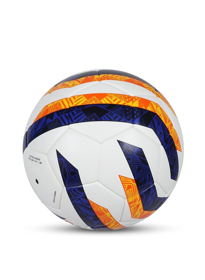 Nivia كرة قدم Fifa Basic Dominator 3.0 (مقاس 5) | مخيطة آليًا | 32 لوحة | مُلصقة بالحرارة | كرة قدم | قلب المثانة المصنوع من مادة البوتيل  - Image 3