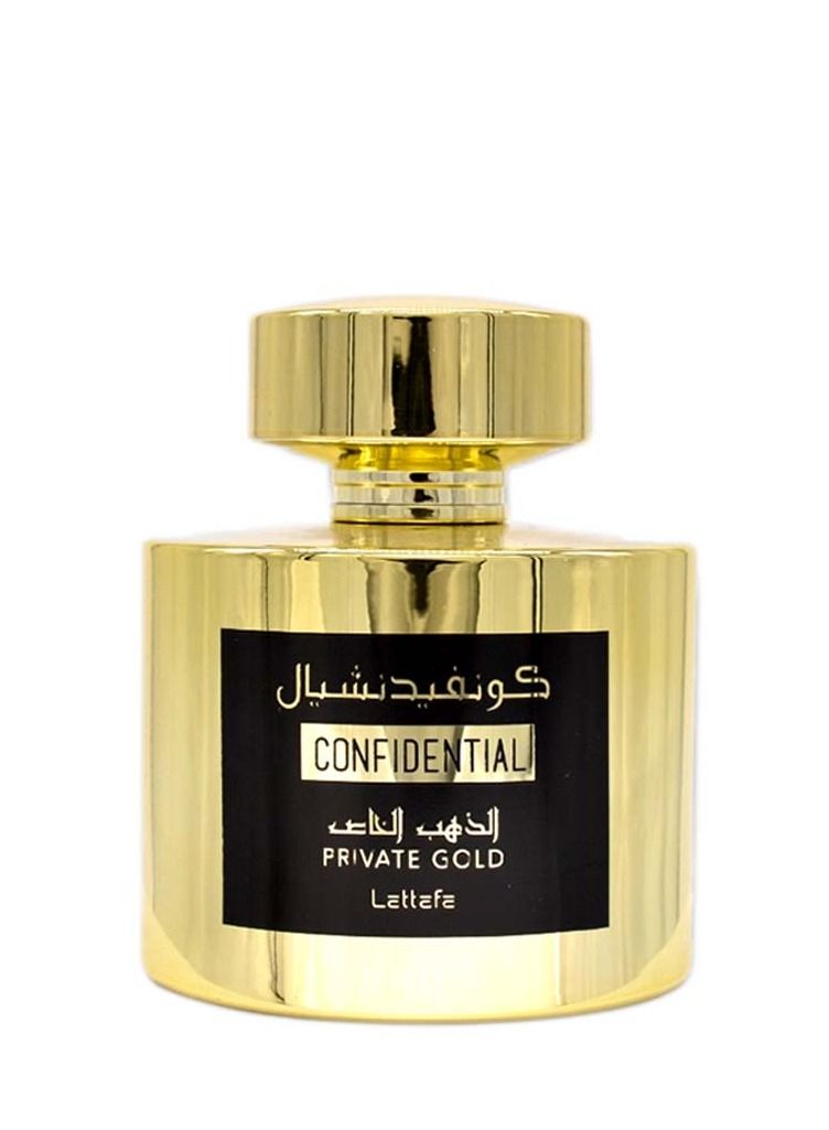 لطافة عطر كونفيدنشال برايفت جولد من لطافة للجنسين او دي بارفان 100 مل - Image 2