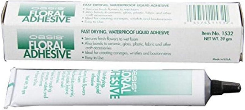 Estaur Shinoda Design Center 2 Pack of 39g Oasis Floral Adhesive Tube - Image 1