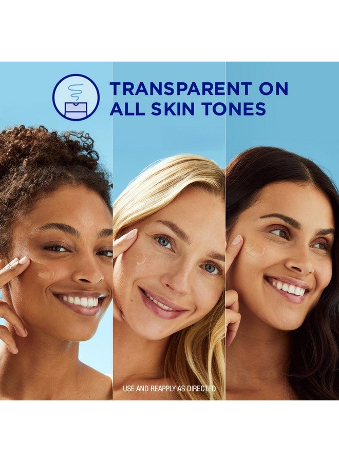 واقي شمسي للوجه من Coppertone Every Tone Invisible Finish Hydrating UV Defense بعامل حماية من أشعة الشمس SPF 55 مع سيراميدات مرطبة، يمتزج مع واقي شمسي شفاف لجميع ألوان البشرة، 0.49 أونصة - Image 4