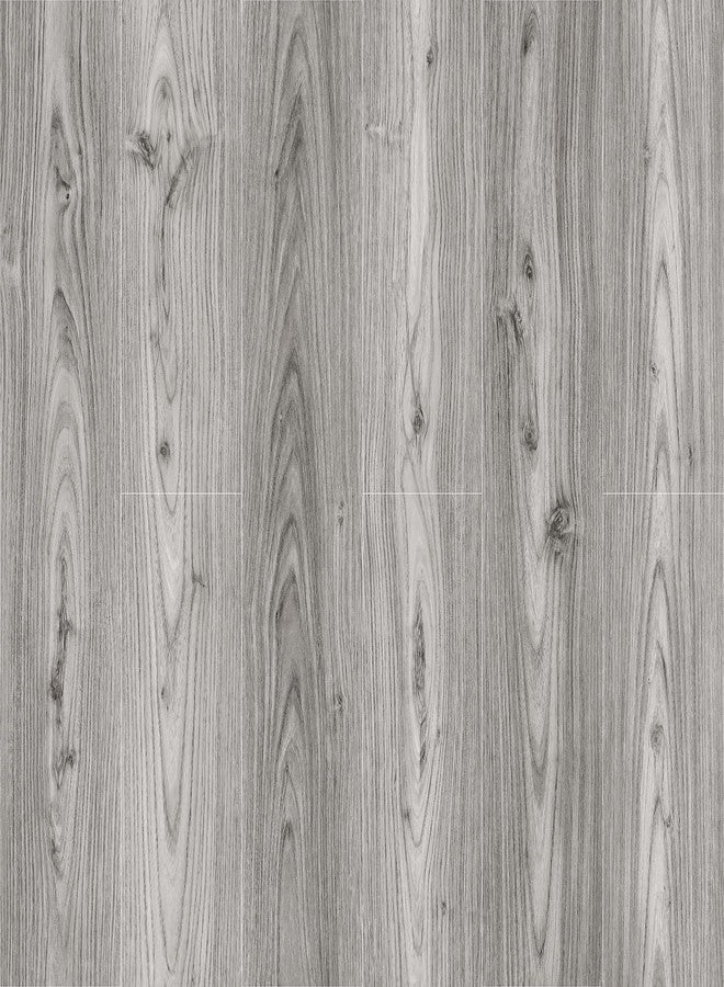 Lareko Peel and Stick Floor Tile, 36 Pack 54 Sq.Ft, Waterproof Wood Plank Vinyl Tile Stickers, Self-Adhesive DIY Flooring Tiles for Bedroom, Living Room, Bathroom （36" x 6"，Gray Oak） - Image 5