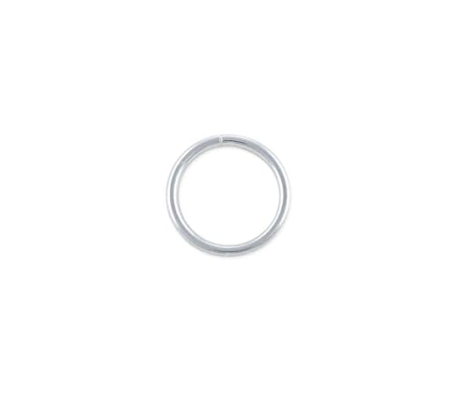 Adabele 100pcs Adabele Authentic Sterling Silver Open Jump Rings 4mm (0.16 inch) Small O Ring Connector (Wire 21 Gauge/0.7mm) for DIY Craft Jewelry Making SS76-4 - Image 5