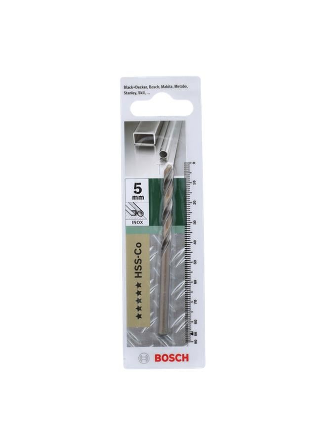 BOSCH High Speed Steel Cobalt Twist Drill Bit Copper 5 x 86mm JE2 609 255 072  - Image 1