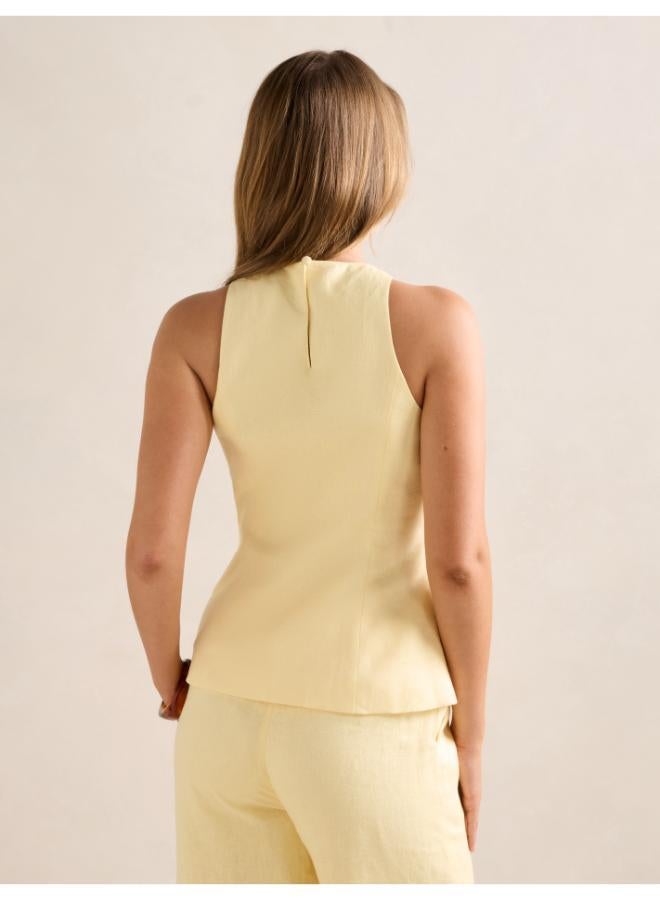 forever new Liliana Linen Top - Image 2