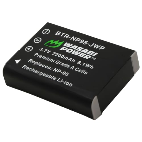 Wasabi Power Battery for Fujifilm NP-95 and Fuji FinePix REAL 3D W1, X100, X100S, X-S1 - Image 5