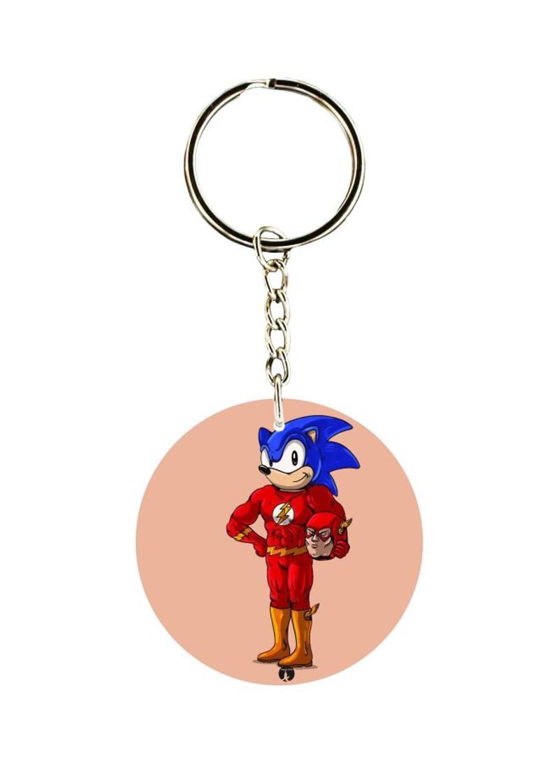 RKN Flash Printed Double Sided Keychain