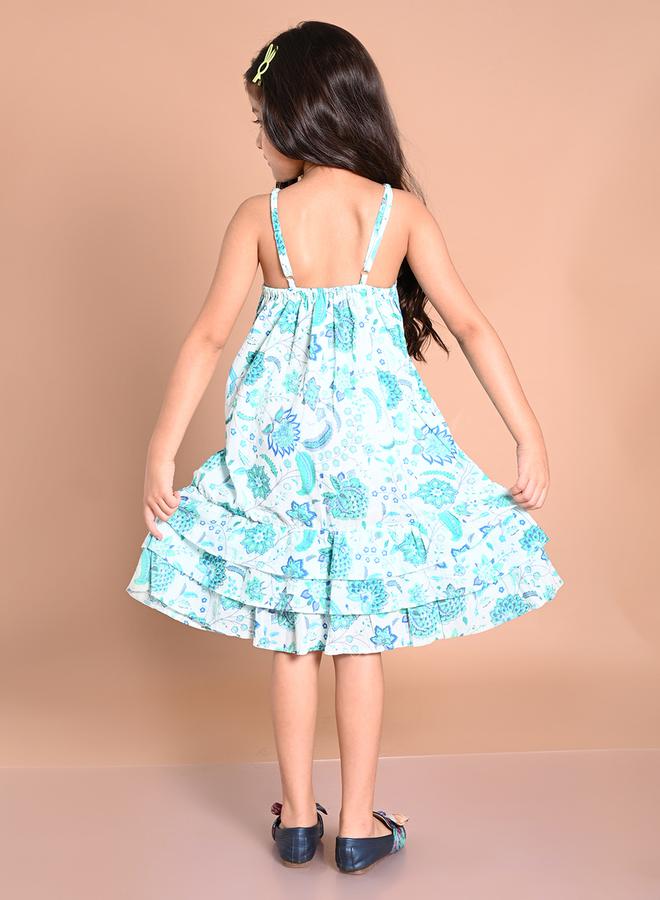 LILPICKS LilPicks Strappy Layered Dress with Ruffle Detail - Image 5
