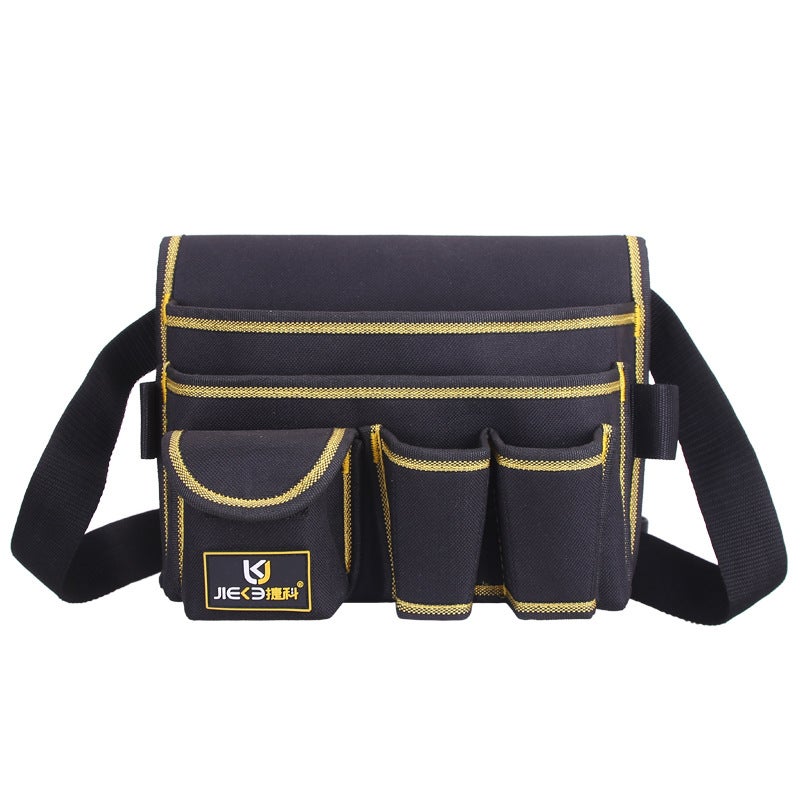 Multi-Function Tool Waist Bag Oxford Cloth Wear-Resistant Tool Kit Maintenance Tool Storage Bag Small Hardware Electrician Waist Bag - Image 3