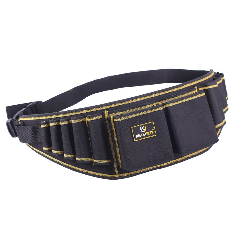 Multi-Function Tool Waist Bag Oxford Cloth Wear-Resistant Tool Kit Maintenance Tool Storage Bag Small Hardware Electrician Waist Bag - Image 4