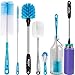 Holikme Holikme 5 Pack Bottle Brush Cleaning SetÃ¯Â¼Å’Long Handle Bottle Cleaner for Washing Narrow Neck Beer Bottles, Wine  - Image 2