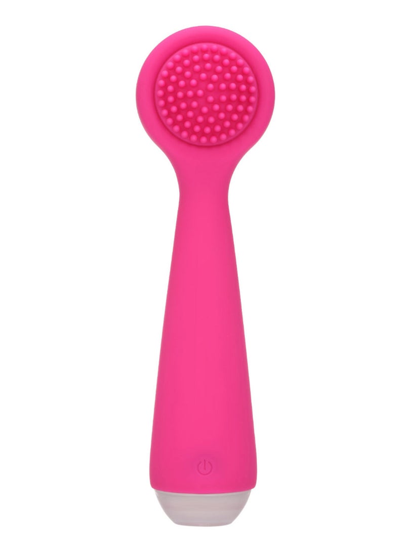 NIBEMINENT Electric Facial Cleansing Brush Pink - Image 1