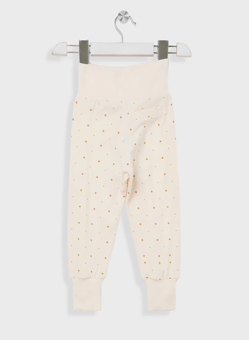 إيلي جونيور Bamboo Baby Pants Golden Dots